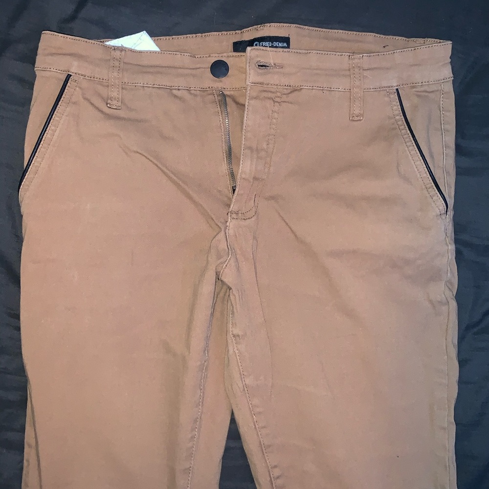 Fried-Denim Khakis